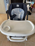 karmababy卡曼婴幼儿童宝宝餐椅可折叠便携式多功能儿童安全成长餐椅 【无置物篮】地中海蓝pro+音乐盘 实拍图