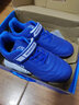 回力童鞋儿童足球鞋2026春季新款男童碎钉软底防滑训练鞋学生运动鞋 蓝色 37 内长约24.5cm 实拍图