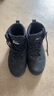 回力（Warrior）棉鞋男鞋冬保暖棉靴加绒马丁靴高帮雪地靴 WXP(WZ)-0210 黑色 40 实拍图