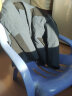 才子（TRIES）男士羽绒服秋冬外套抽绳连帽个性撞色块防风保暖外套厚款上衣 蓝色 XXL（180/96A） 晒单实拍图