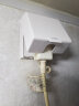 施耐德电气 开关插座面板 86型防溅盒 通用型防水盒 防水面盖 白色 实拍图