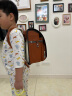 coulomb/库仑书包小学生日本进口书包儿童护脊大容量一到六年级几何款 卡其色儿童书包 晒单实拍图