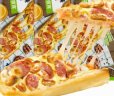小萨牛牛黑椒牛肉芝士船披萨90g*3袋 速食pizza半成品烤箱食材冷冻比萨饼 实拍图