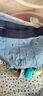 全棉时代男士内裤针织纯棉四角内裤透气亲肤薄款平角裤 2/3条装 趣鸟蓝色森林+晴空落鸟 2条 L (175) 实拍图