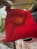 婴儿帽子新生儿胎帽满月帽男女宝宝婴幼儿春秋薄款冬季纯棉套头帽贝娜茜 1100-红色 0-3个月（35-40CM） 晒单实拍图
