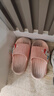 B.Duck小黄鸭童鞋儿童拖鞋男女童四季室内家居鞋浴室一字拖5916粉色32 实拍图
