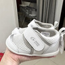 月星童鞋 23年新款 宝宝学步鞋夏季男童关键鞋幼童鞋子机能鞋女童凉鞋 白色-新配色 20 (内长12.5cm适合脚长12cm) 实拍图