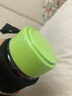 希诺（HEENOOR）单层玻璃杯女士便携水杯耐热花茶杯可爱透明杯 清新绿470ml 实拍图