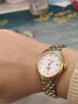 天梭（TISSOT）【新年礼物】力洛克系列1853经典机械女表手表瑞士腕表 送女友 25.3mm金色间金钢带T41.2.183.34 实拍图