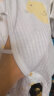 乖奇熊0-6月夏季新生儿纯棉薄款睡衣服婴儿绑带连体衣宝宝长袖空调服 Mini yellow duck 59cm 晒单实拍图