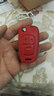 适用于雪佛兰钥匙包真皮钥匙套科沃兹迈锐宝科鲁兹赛欧3创酷科帕奇沃兰多专用男女雪弗兰汽车钥匙扣装饰 雪佛兰A款红色 实拍图