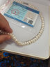 周大生珍珠项链法式简约复古典雅全珠项链送520情人节礼物 珍珠项链45cm 晒单实拍图