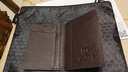 赖牌卡包名片夹超薄牛皮卡包男女士卡夹银行卡套驾驶证套卡片包钱包男 棕色 实拍图