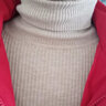 柯兰娜高领春秋针织衫女长袖修身加厚百搭打底衫上衣黑白色内搭毛衣 驼色 均码 实拍图