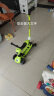 酷骑（COOGHI）小绿车六合一儿童滑板车遛娃神器1-3岁酷奇滑滑车可坐可滑 发光绿 晒单实拍图