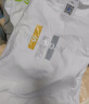 真维斯（JEANSWEST）T恤男纯棉夏季男士长袖T恤印花宽松圆领韩版潮流休闲上衣白色XL 晒单实拍图