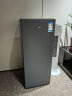TCL 118升迷你复古冰箱单门双温节能低噪租房电冰箱迷你小型租房节能办公室冰箱R118L1-A熔岩灰 实拍图