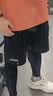 步锐特健身服男运动套装压缩保暖加绒打底内衣紧身篮球训练跑步速干衣服 字母黑套装【加绒】 L推荐身高175-180CM 体重55-65KG 实拍图
