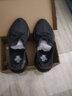 森馬（Senma）时尚飞织网面运动鞋套脚舒适透气休闲鞋男212220702 黑灰色 41码 实拍图