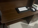 立太（LEADTEK）实木书桌学习桌电脑桌书柜书架一体家用小户型转角桌学生写字桌子 儿童成人通用+120cm深胡桃色 实拍图