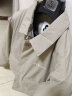 杰克·琼斯（JACK&JONES）春季新款男装潮流宽松版短款衣服棉外套商务夹克棉衣休闲棉服男士 卡其色-E11  175/96A/M 晒单实拍图