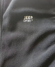 JEEP SPIRIT吉普马甲男抓绒摇粒绒春秋立领无袖背心男装外套 灰色 2XL 实拍图