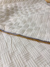 无印良品针织提花A类大豆纤维夏被子被芯可水洗夏凉被200*230cm【奶昔白】 实拍图