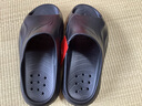 李宁（LI-NING）游泳拖鞋男女水上运动拖鞋厚底增高一字凉拖沙滩拖鞋情侣休闲轻便 软弹轻1.0 黑【建议拍小一码】 38-39 (245mm) 【建议39-40码】 实拍图