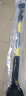 鲁滨逊 外锁登山杖碳素猎人T3H 碳纤维 徒步杖 户外 伸缩手杖 拐杖 折叠 新款荧光黄135cm长 实拍图