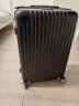 梵地亚行李箱男24英寸万向轮拉杆箱大容量旅行箱飞机密码箱女皮箱子黑色 晒单实拍图