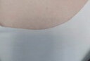 恒源祥背心男新品莫代尔冰丝男士无痕T恤修身型青少年运动健身打底杉 白色 175/XL 实拍图