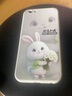 倍思力 适用苹果6手机壳iPhone6s新款直角边保护套防摔磨砂男女软壳 古董白-好运兔【单壳】 苹果6/6S-4.7寸 实拍图