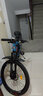 兰令 山地自行车成年人男女变速油碟刹减震前叉越野骑行代步赛车 27速-星空蓝【铝架+线碟+减震前叉】 24英寸(150-170cm身高) 实拍图