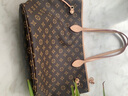 卡菲伦品牌大包单肩包女时尚包包新款女包通勤百搭托特包大容量手提包 提花棕色 32*15*28 实拍图