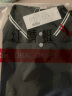 红蜻蜓（RED DRAGONFLY）短袖T恤男夏季商务透气修身POLO上衣翻领微弹打底衫 黑色 XL 实拍图