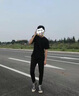 花花公子（PLAYBOY）【加绒可选】西裤男正装西服裤子男商务休闲九分裤长小脚修身直筒 九分藏青+九分黑 31 实拍图