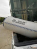 速澜（Solar Marine） 皮划艇加厚橡皮艇折叠便携钓鱼船景区充气船硬艇多人耐磨气垫船 1.75米1-2人拉丝底 实拍图