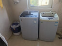 小鸭【官方店】全自动洗衣机小型宿舍迷你母婴儿童小孩宝宝专属家用出租房预约洗脱一体洗衣机小型迷你 12.0kg全自动【智能风干+全国联保】透明黑 实拍图