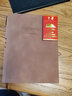 申士（SHEN SHI） B5/18K商务皮面磁扣平装本记事本笔记本子办公会议本120张1本 棕黄色j0518 可印LOGO 实拍图
