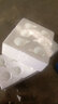 瓷牌茗 玻璃杯子耐热透明玻璃品茗杯小茶杯带把水杯功夫茶具主人杯耳杯小茶碗6个装 竖纹【金黄色】6个把杯+T型杯架 实拍图