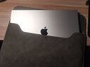 GYSFONE苹果MacBook Air 2025 13英寸M4内胆包笔记本电脑包15英寸内胆保护套Pro 14 M3收纳袋防泼水 横款-灰色+电源袋 MacBook Pro 16英寸 实拍图