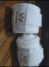 九日山拳击绷带 棉透气缠手带绷带 拳击散打绑手带护手带 运动打拳 白色（一副2只装） 弹力棉5米 实拍图