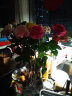京东鲜花 创意收腰花瓶 轻奢玻璃摆件客厅插花透明水养鲜花高级感餐桌装饰 实拍图