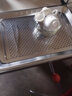 美仕威 不锈钢茶盘功夫旅行茶具 加厚茶托盘茶台储水 排水小型茶盘家用 中号50*35茶盘带排水 实拍图