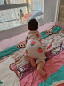 舒贝怡2件装婴儿衣服新生儿连体衣儿童哈衣宝宝爬服新春季款 粉 90CM 实拍图