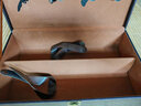 致绪红酒包装盒酒具葡萄酒礼盒皮箱子双支手提皮质装酒箱高档通用 咖啡色菱格双支（带酒具） 实拍图