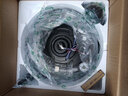 雷士（NVC） 吊灯美式简约客厅吊灯轻奢水晶LED灯具套餐厅大气智能灯饰书房 【3室2厅】10头+吊扇+卧室 RA95 实拍图