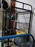 憨憨宠 猫笼 大号方管猫笼子家用带厕所猫屋猫舍猫别墅繁殖笼幼猫成猫笼 黑色 三层带置物架137款猫笼 实拍图