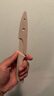 小天籁宝宝辅食菜刀刀具厨具套装家用厨房切菜板全套锅铲收纳厨具 小麦刀三件套+米色圆角板 实拍图