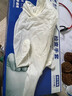 嘉湛力一次性手套丁腈橡胶手套餐饮厨房实验医生牙科检查清洁手套 无粉蓝丁腈中码M(100只/盒) 实拍图